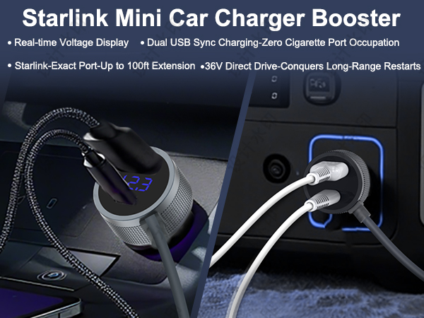 starlink mini cigarette lighter adapter