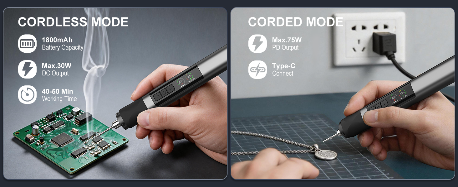 cordless soldering iron kit