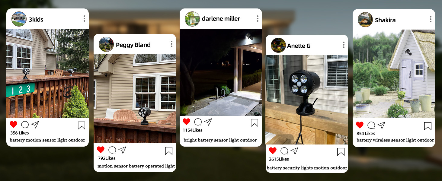 battery operated motion detector