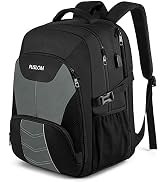 PUSLOM Extra Large Travel Laptop Backpack for Men 55L,Water Resistant 18.4 inch Big Business Lapt...