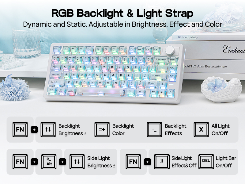 HE75 V2 Hall Effect Gaming Keyboard
