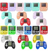 DOEA 24 Pack Video Game Keychain Party Favors for Kids,Arcade Video Game Keychain,Kids Classroom ...