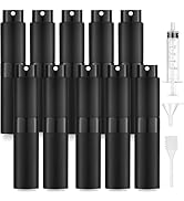 KBTYUDD 10 Pack 8ML Travel Perfume Bottle Refillable Empty Perfume Atomizer Cologne Travel Spray ...