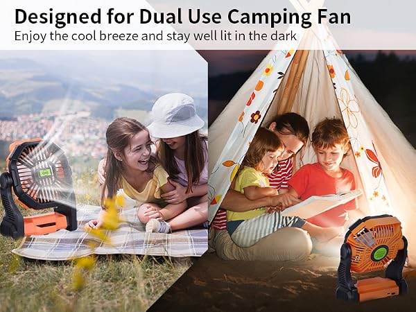camping fan for tent