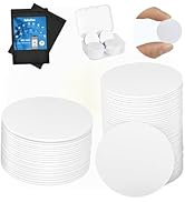70 Pcs NFC Tags NTAG215 Blank NFC Coin Cards,Rewritable Programmable NFC Stickers Round Cards wit...