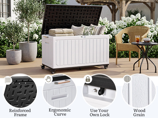 90 gallon outdoor storage box