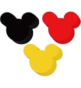 Vuzvuv 60Pcs 6In Mouse Paper Cutouts with 120Pcs Glue Points,Mouse Cut Outs Bulletin Board Decora...