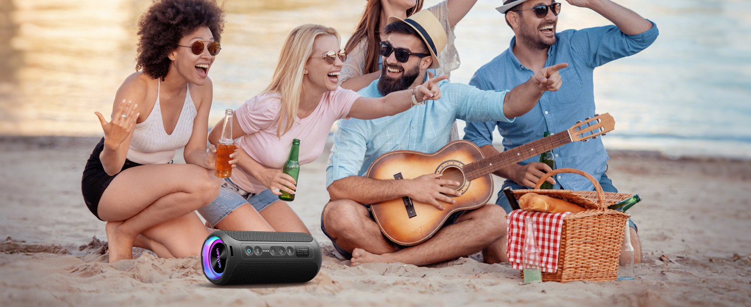 speaker for outdoor beach party