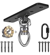Dolibest Heavy Duty Swing Hanger, Swing Set Accessorie with Carabiner for Indoor Outdoor Playgrou...