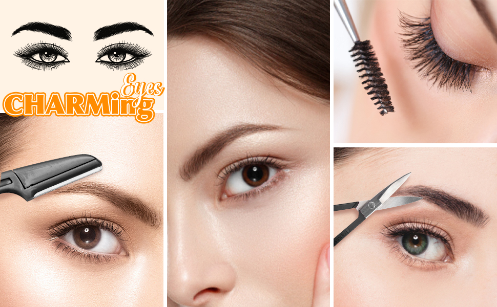 eyebrow precision tweezers