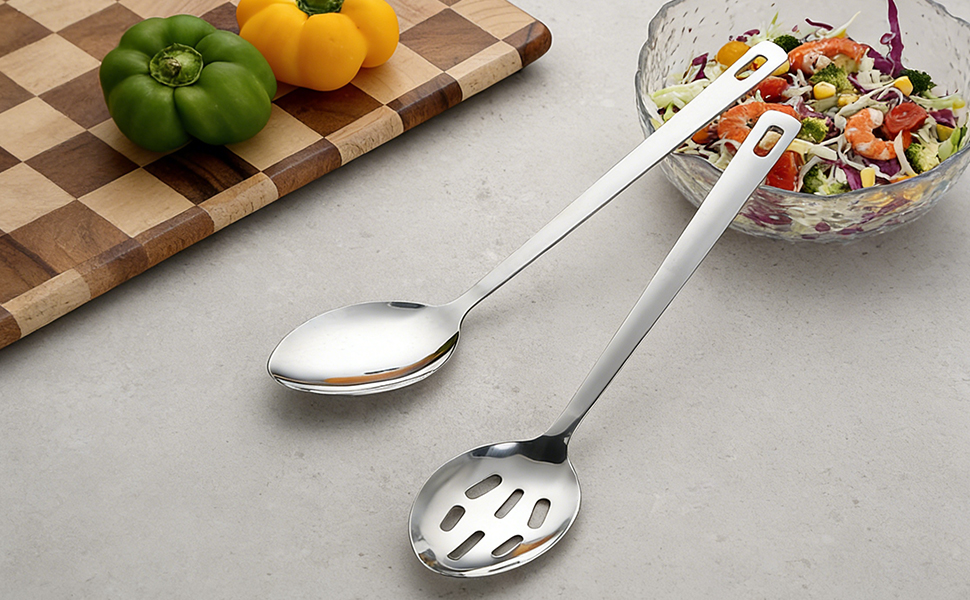 metal cooking spoon