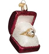 Old World Christmas Ring in Box Glass Blown Ornament for Christmas Tree, Handcrafted Holiday Deco...