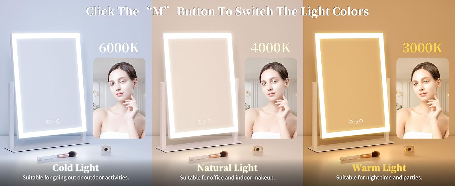 vanity mirror with lights