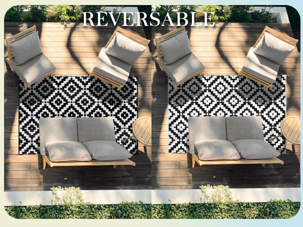 reversible rug