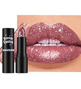 Jolilab Sparkling Lip Gloss, Long Lasting Waterproof Moisturizer Lip Balm Glitter Shimmer Metalli...