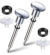 Enhon 2 Set Tub Spout Diverter Repair Kit, Includes 2 x Diverter Valve Stems, 2 x Cup Seals and 2...