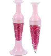 1Pc 5D Diamond Pen for Painting Pen, Flower Pot Shaped Comfort Grip Standable Ergonomic Point Dri...