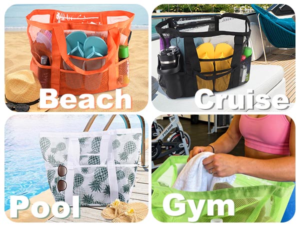 beach bag mesh beach bag