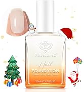 modelones Nail Strengthener, Milky White Nail Polish Natural Nail Concealer Foundation Air Dry Na...