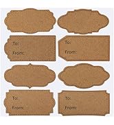 240 Pcs Natural Brown Kraft Gift Tags 2.4
