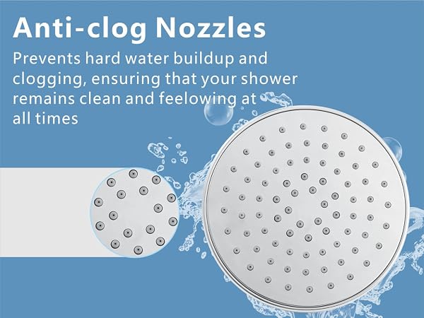 rain showerheads