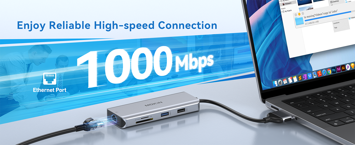 macbook pro docking station with Ethernet