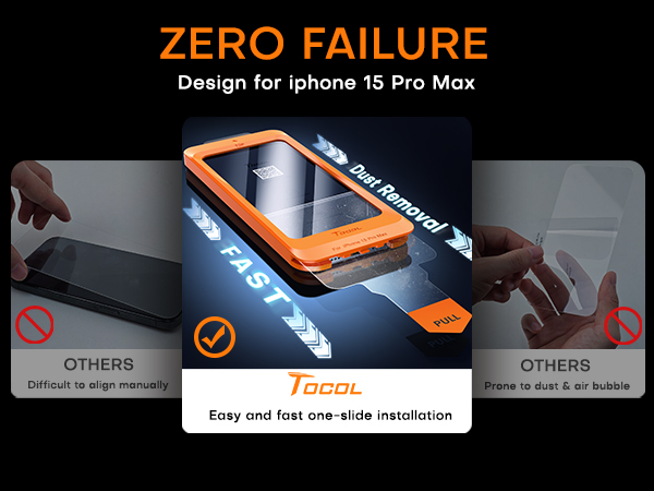 iphone 15 pro max screen protector