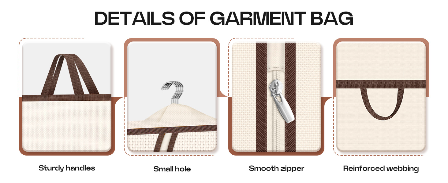Garment Bags for Hanging Clothes