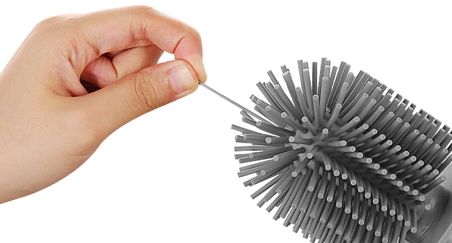 Silicone Toilet and Toilet Bowl Brush