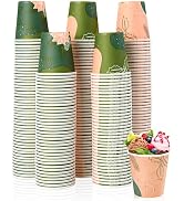 TV TOPVALUE 600 Pack 3 oz Paper Cups, Disposable Bathroom Cups, Small Mouthwash Cups, Snack Cups,...