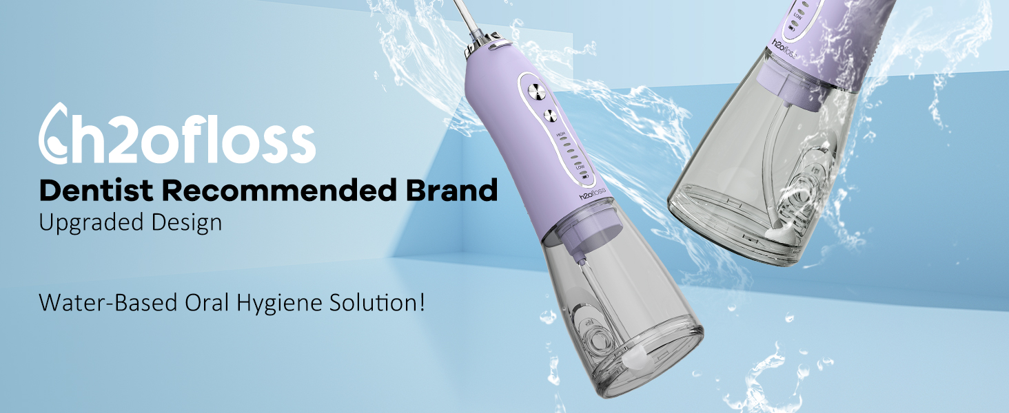h2ofloss upgrade water dental flosser teeth pick cleaner