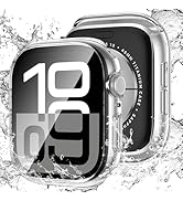 LETOID Waterproof for Apple Watch Series 11 10 Screen Protector Case 46mm, iWatch Face Cover, Har...