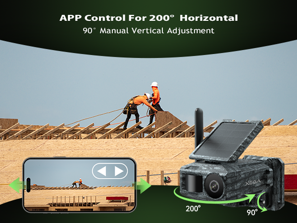APP Control For 200° Horizontal
