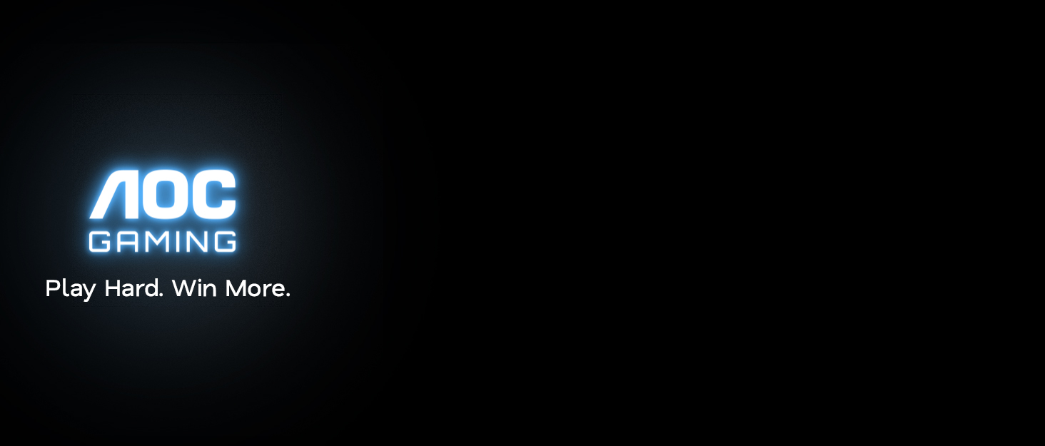 AOC Gaming: Play Hard, Win More.