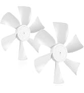 ChimimeDecor 2Pcs RV Vent Fan Blade Replacement 6