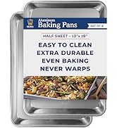 Ultra Cuisine Baking Sheet Set - Baking Pan Set - Cookie Sheet for Baking - Professional Cookie S...