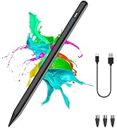 Stylus Pen for Android Tablet, Tablet Pencil for iOS/Android,Rechargeable Active Stylus Pen for S...