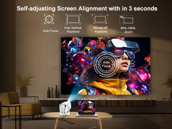 proyector portátil 4k