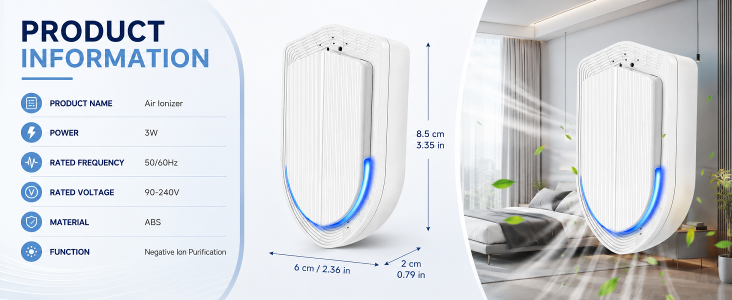 Plug In Air Ionizers