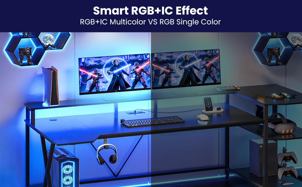 RGB+IC LED Strip Light