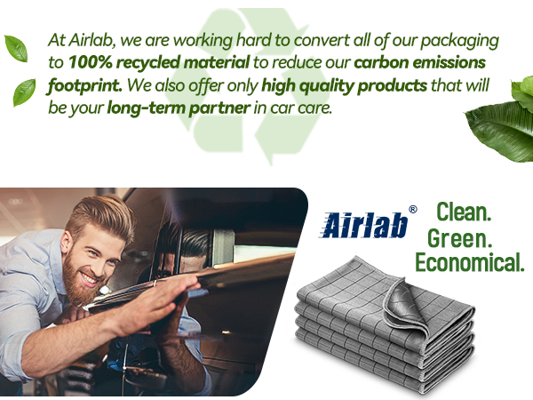 Airlab Carbon Microfiber Towels
