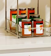 incostar 2 Tier Pull-Out Organizer for Bathroom Kitchen, Under Sink Storage with Dividers, Ideal ...