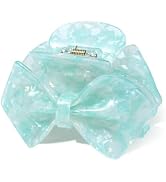 ACECHA Cute Bow Claw Clip - 3.1 Inch Sparkly Hair Claw Clips for Women, Non-slip Hairclips for Th...