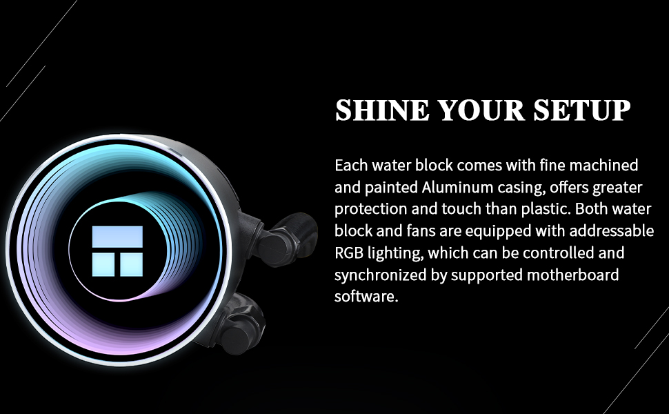 frozen notte 240 black argb v2 cpu cooler