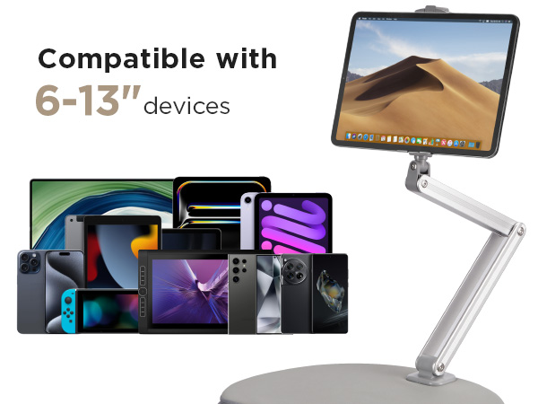tablet stand for bed