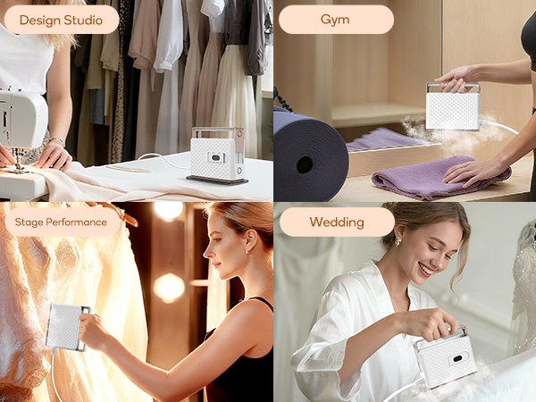 wedding, RVs, gym, hotel, clothing steamer with stand, iron and steamer all in one, pressing