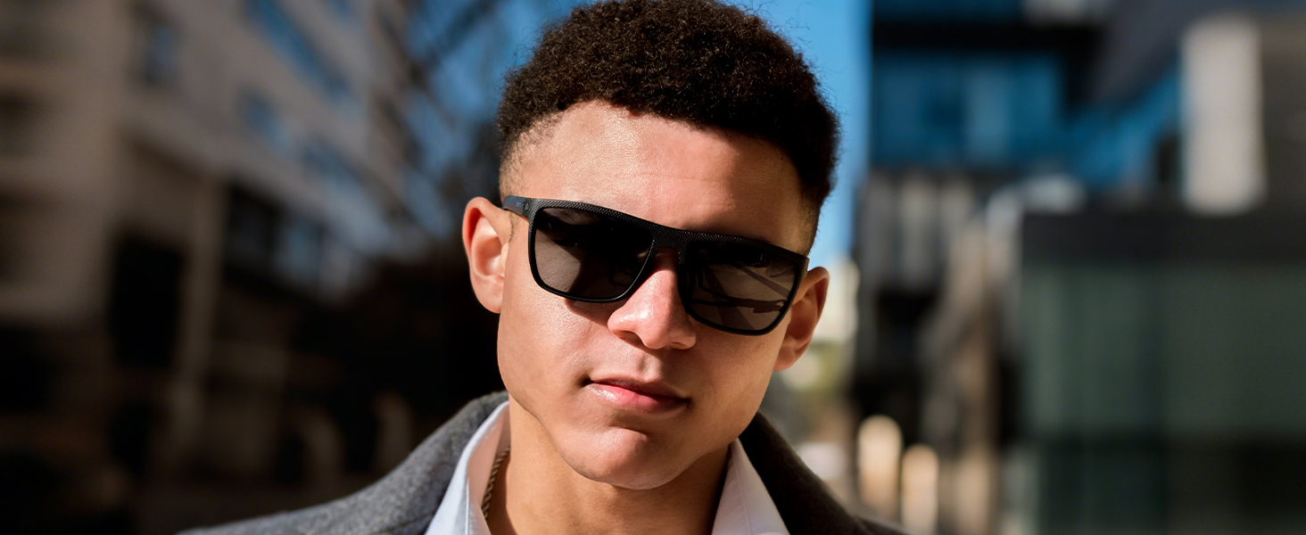 black sunglasses