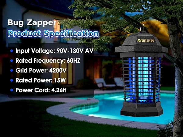 outdoor bug zapper