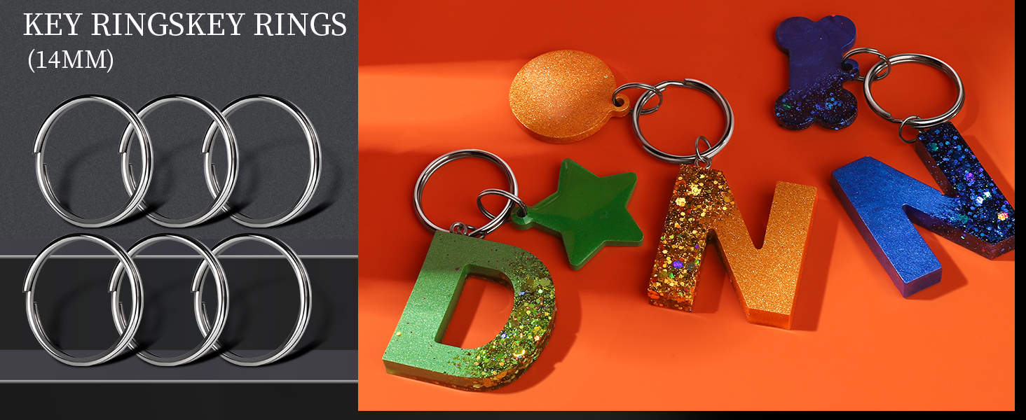 14mm Key Rings