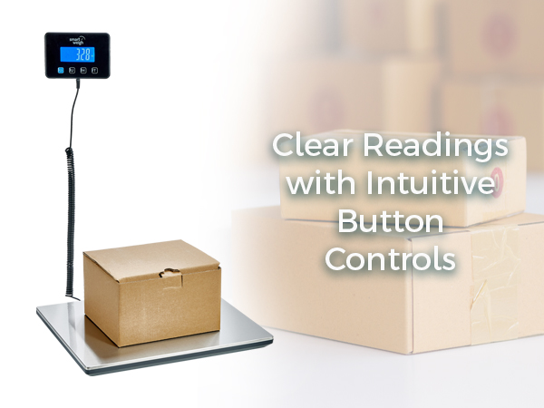 clear readings with button controls